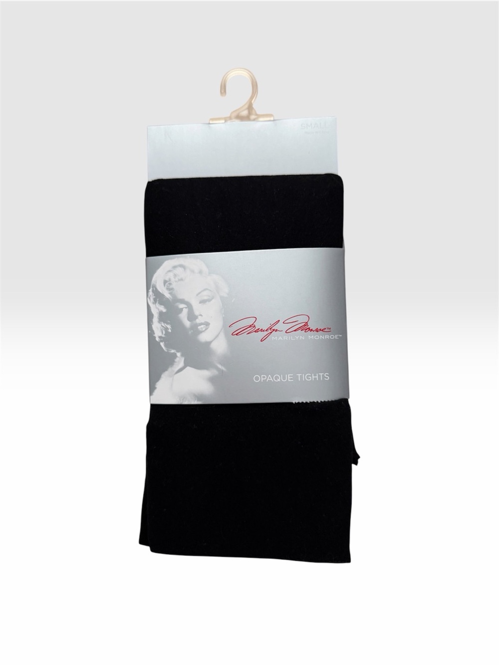 Marilyn Monroe Black Opaque Tights - Classic Hosiery